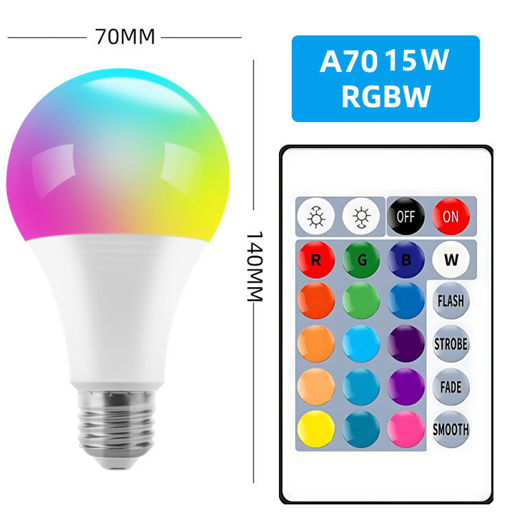 Color-Changing LED lightbulb